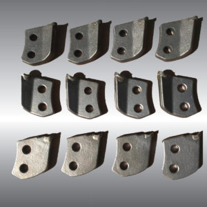 Durable steel and carbide cutting teeth for the BSF-13 Stump Grinder from Jansen USA