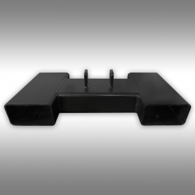 Auger adapter for HBG-200 onto  Skid steer forks , fork lifts
