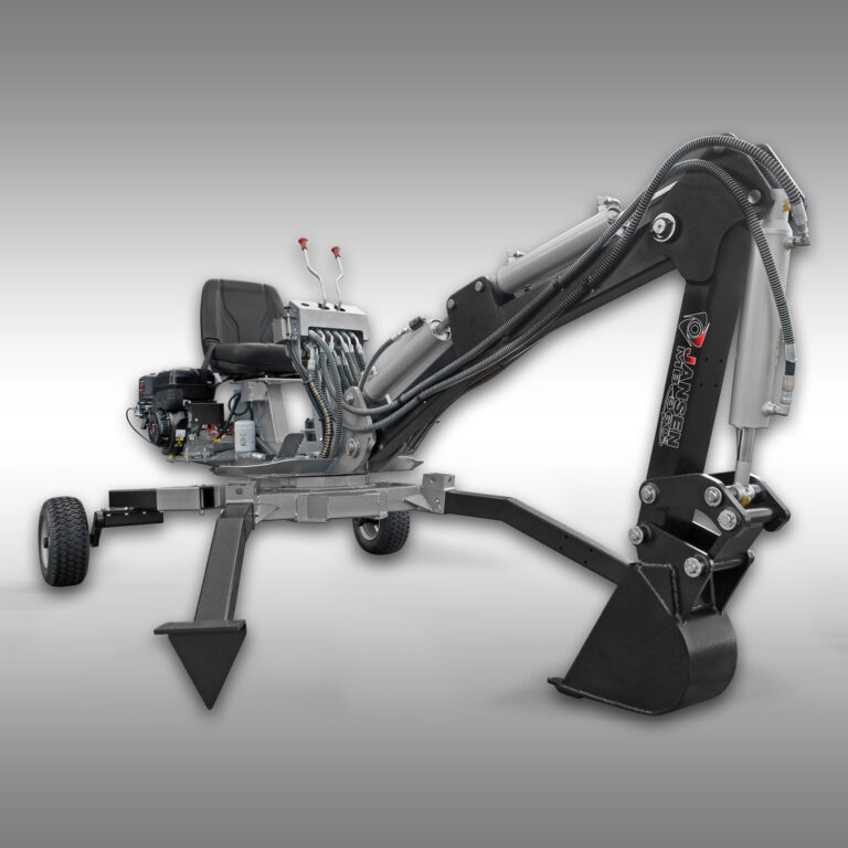 Side angle for MB-360 Towable backhoe