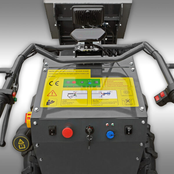 View of the operation system on the MSK-800x